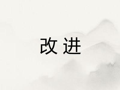 改进