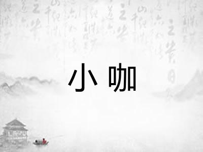 小咖