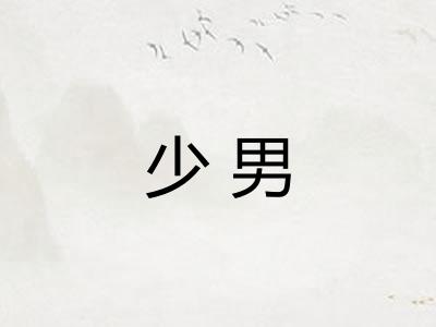 少男