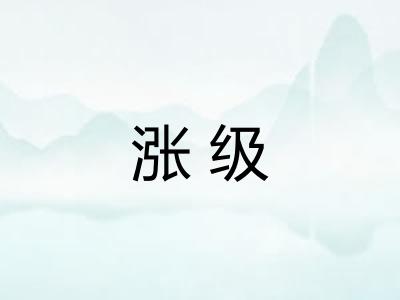 涨级