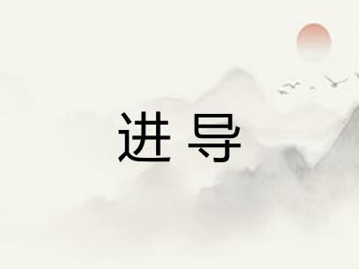 进导