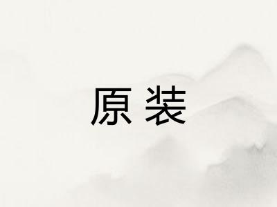 原装