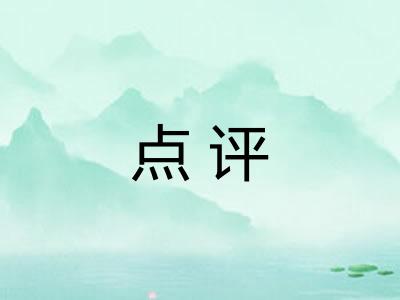 点评