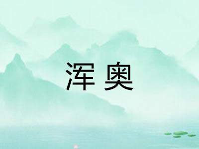 浑奥