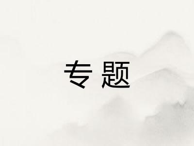专题