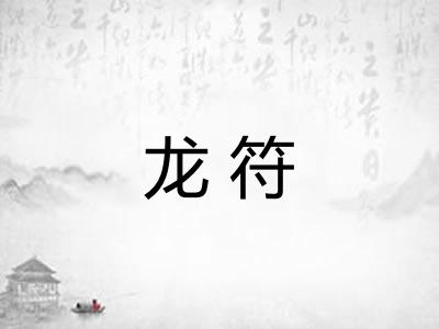 龙符 龙符