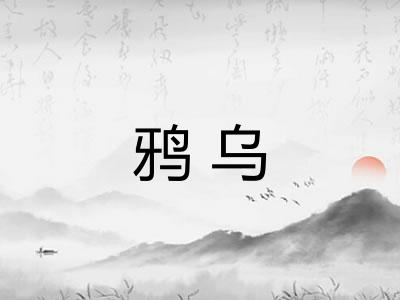 鸦乌