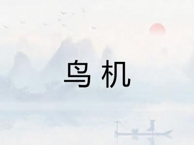 鸟机