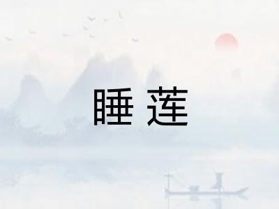 睡莲