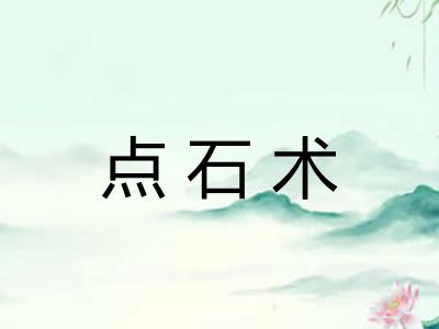 点石术 点石术