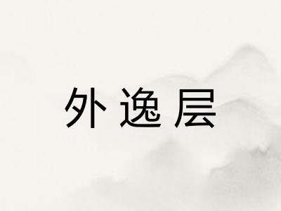 外逸层