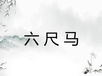 六尺马 六尺马