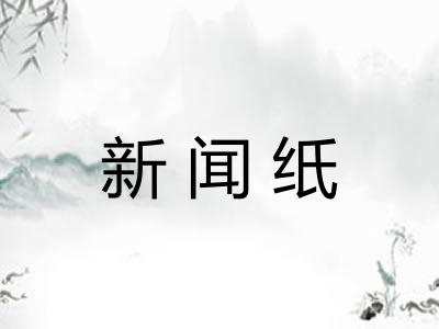 新闻纸