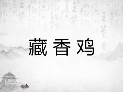 藏香鸡 藏香鸡
