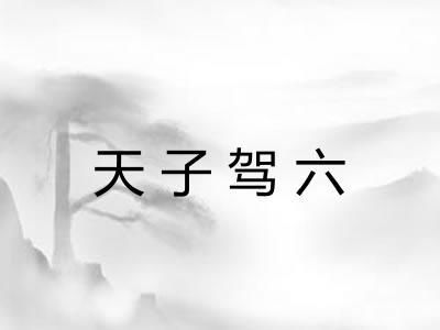 天子驾六