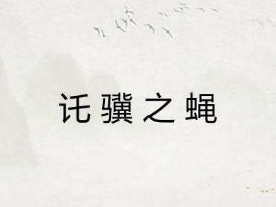 讬骥之蝇 讬骥之蝇