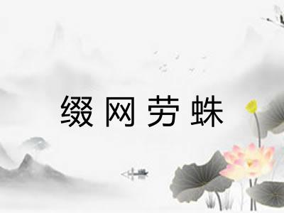 缀网劳蛛