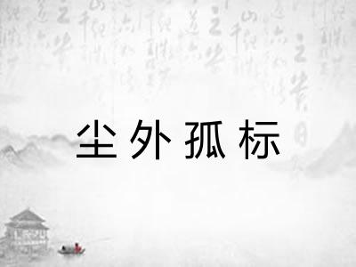 尘外孤标