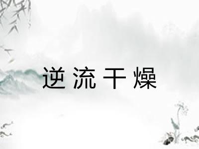 逆流干燥 逆流干燥