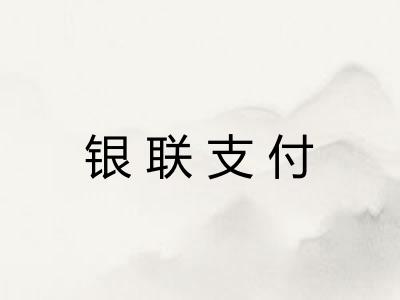 银联支付