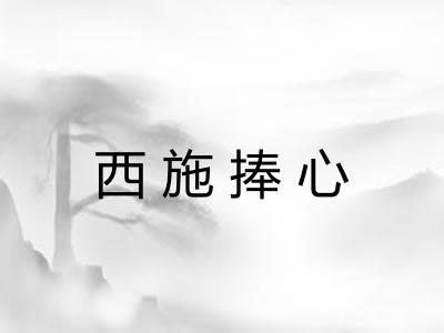 西施捧心 西施捧心