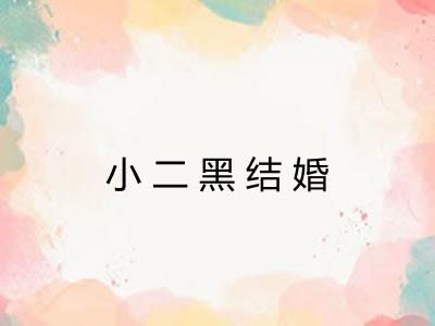 小二黑结婚