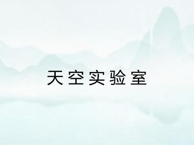 天空实验室